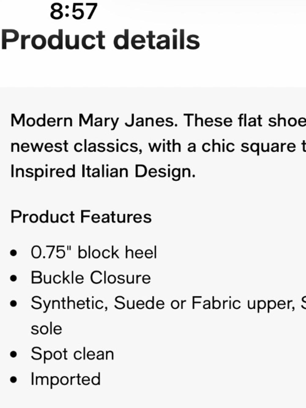 Franco Sarto Shoes - Picture 9 of 9